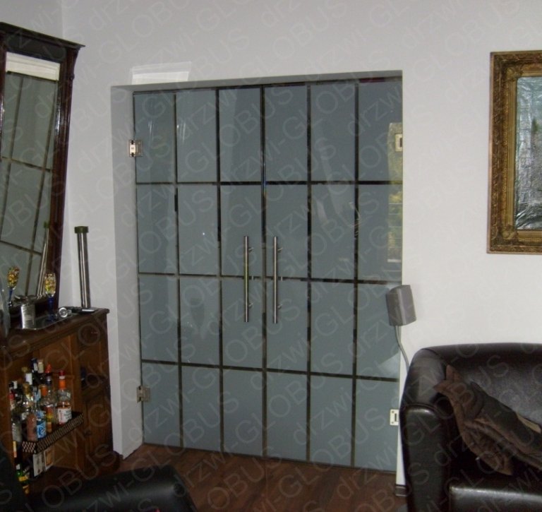 drzwi szklane wahadlowe wzor reling 45cm1